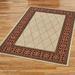 Hastings Traditional Lattice Area Rug 46 x 65 Rectangle