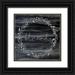 Kimberly Allen 26x26 Black Ornate Wood Framed with Double Matting Museum Art Print Titled - Blessed