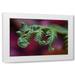 Erin Berzel 18x13 White Modern Wood Framed Wall Art Titled - Fern Detail II