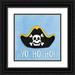 Prime Marcus 26x26 Black Ornate Wood Framed with Double Matting Museum Art Print Titled - Yo Ho Ho