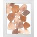Hershey Moira 26x32 White Modern Wood Framed Museum Art Print Titled - Boho Beautiful II Brown