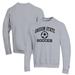 Men's Champion Gray Oregon State Beavers Soccer Icon Powerblend Pullover Sweatshirt