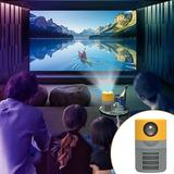 Big holiday Savings! HD Projector 3000 Lumens Home Video Projector Compatible With HDMI| USB| AV| Audio Interface| USB Flash Drive| Computer on Clearance Early Access Deals