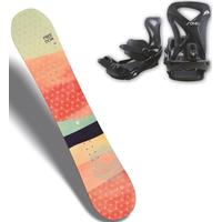 Snowboard F2 FTWO FREEDOM WOMAN APRICOT 21/22 Snowboards Gr. 143, orange (apricot) Snowboards