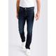 Straight-Jeans MAC "Flexx-Driver" Gr. 31, Länge 32, blau (3d blue rinsed wash) Herren Jeans Straight Fit