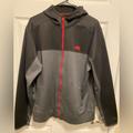 The North Face Jackets & Coats | Mens Large The North Face Gray And Black Polyester Hooded Jacket | Color: Black/Gray | Size: L