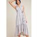 Anthropologie Dresses | Anthropologie Women’s Marfa Dress In Grey Size 10 | Color: Gray | Size: 10