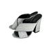 Gucci Shoes | Gucci Webb Sparkly Slides | Color: Silver | Size: 6.5