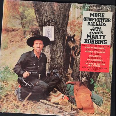 Columbia Media | Marty Robbins - More Gunfighter Ballads And Trail Songs Cl1481 1960 | Color: Black | Size: Os
