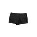 Charlotte Russe Dressy Shorts: Black Solid Bottoms - Women's Size 2 - Stonewash