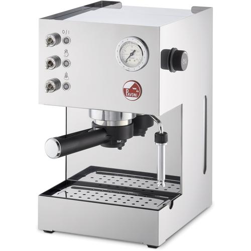 „LA PAVONI Siebträgermaschine „“LPMGCM03EU““ Kaffeemaschinen silberfarben (edelstahlfarben) Kaffeemaschinen“