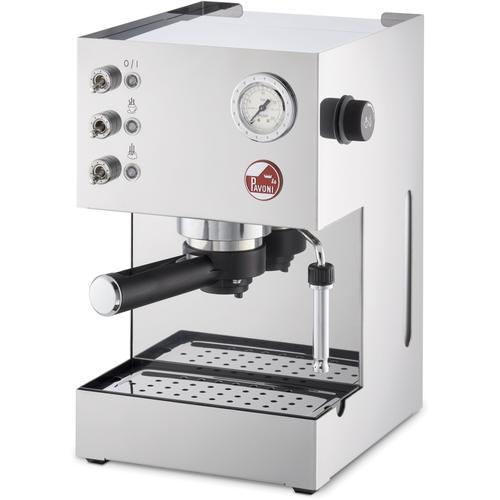 „LA PAVONI Siebträgermaschine „“LPMGCM03EU““ Kaffeemaschinen silberfarben (edelstahlfarben) Kaffeemaschinen“