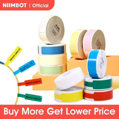 Niimbot-Papier d'étiquettes l'horloge étanche étiquette anti-huile autocollant d'impression pour