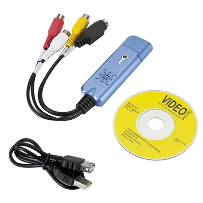 Pour Easycap USB 2.0 Easy Cap Audio vidéo Capture adaptateur VHS DVD DVR TV Capture carte