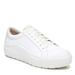 Dr. Scholl's Time Off - Womens 7 White Oxford Medium