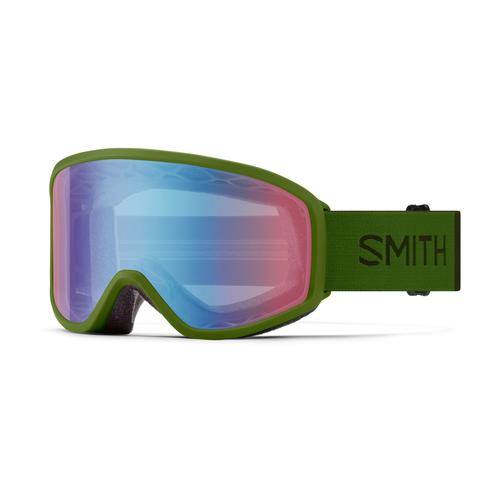 Smith REASON OTG Unisex-Skibrille Vollrand Monoscheibe Acetat-Gestell, grün
