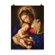 Madonna and Child by Giovanni Battista Salvi detto il Sassoferrato Poster Print