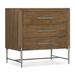 Hooker Furniture Chapman 3 - Drawer Nightstand in Wood/Metal in Brown | 30.25 H x 30 W x 20 D in | Wayfair 6033-90116-85