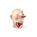 Underground Toys The Walking Dead Ceramic Cookie Jar - Featuring Rv Walker Ceramic in Red/White | 9 H x 7 W x 9 D in | Wayfair WD01747