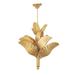 Bayou Breeze Catina 12-Lt Chandelier - Catina Metal in Yellow | 46.5 H x 44 W x 44 D in | Wayfair F2350A150D8A41E283029C3F847F812B