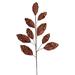 Primrue 29" Glitter Leaf Aritificial Christmas Spray | 2 H x 12 W x 29.1 D in | Wayfair B4FB4F0DF87C4851A6A0743F9C822B6A