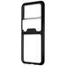 Restored OtterBox Symmetry Flex Series Case for Samsung Galaxy Z Flip3 5G - Black/Clear (Refurbished)