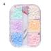 6Grids/Set Women Nail Art 3D Floral Color Changing DIY Nail Art Decorations for Nail Sunglasses Phone Cases Decorate