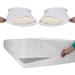 Alano Alwyn Home Hypoallergenic & Waterproof Zippered Mattress Protector 100% Cotton in Brown | 14 H x 38 W x 75 D in | Wayfair