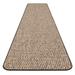 Brown 144 x 27 x 0.25 in Area Rug - Rosecliff Heights Albieri Skid-Resistant Carpet Runner - Black Ripple - Many Other Sizes To Choose From | Wayfair