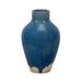 Bungalow Rose Handmade Ceramic Table Vase Ceramic in Blue/Brown | 12.6 H x 7.9 W x 7.9 D in | Wayfair 326EBD2302AA4589A452851FC6282811