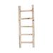 Gracie Oaks 4 ft. Blanket Ladder Wood/Solid Wood in White | 48 H x 16 W x 1 D in | Wayfair 349AC97E754144FD9F287647CFCF078D
