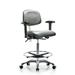 Latitude Run® Bodiford Ergonomic Task Chair Aluminum/Upholstered in Gray | 51.5 H x 27 W x 25 D in | Wayfair CD8569D1D34F4BFF9B3DB3AFFF0A5EB8