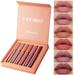 TUTUnaumb Holiday Deals Rollbacks Promotion 6 Lipstick Set Non-Stick Matte Lip Gloss Set Multi-Color Lipstick 2.5Ml Health & Beauty on Sale-B