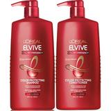 Loreal Paris Elvive Color Vibrancy Protecting Shampoo And Conditioner Set For Color Treated Hair 28 Fl Oz (Set Of 2)