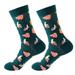 Sensory Socks Girls Low Socks for Girls Women Autumn And Winter Banana Fruits Printed Medium Stockings Socks Compression Socks