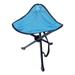 Folding Camping Tripod Stools Portable Chair Tripod Seat for Outdoor Hiking Fishing Picnic Travel Beach BBQ Garden Lawn Blue