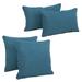 Blazing Needles Delaney Indoor/Outdoor Throw Pillow Set (Set of 4)