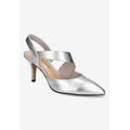 Women's Arabella Pump by Bella Vita in Silver Leather (Size 9 1/2 M)