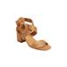 Wide Width Women's The Aralyn Sandal by Comfortview in Brown (Size 9 W)