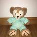 Disney Toys | Disney Baby Duffy Bear Wearing Onesie Plush | Color: Brown/Green | Size: Medium Size Plush