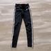 Adidas Pants & Jumpsuits | Adidas Womens Small Stripe Sport Leggings | Color: Black/White | Size: S