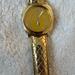 Dooney & Bourke Accessories | Nwot Dooney & Bourke Gold Leather Water Resistant Watch Rare | Color: Gold | Size: Os