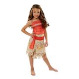 Disney Costumes | New Disney Moana Halloween Or Dress Up Costume | Color: Orange/Tan | Size: Osg