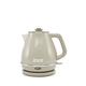 Haden Yeovil Putty 1L Small Kettle - Boil Dry and Overheat Protection, BPA Free - Removable Filter - 1630W Electric Kettle - Retro Design, Small and Compact for Bedroom, Caravan, and Elderly