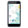 Konrow - Soft 5 MAX - 4G Smartphone mit Dual SIM - Display 5'', 16 GB Speicher Erweiterbar auf 64 GB, Bluetooth 4.0, WiFi, GPS, Akku 2500 Mah, 2 Kameras mit 8 & 5 Mpx - Android 12 (Go Edition) - Blau