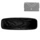 DGAZ Silk Bag Organiser Insert Fits Chanel CF Classic Flap Handbag，Silky Smooth Bag Organiser, Luxury Handbag & Purse Shaper (Black, Mini Square17)