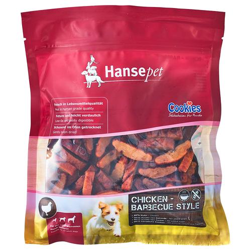 2x475g Hansepet Cookies Gegrilltes Huhn – BBQ Style Hundesnacks