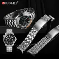 Bracelet de montre en acier inoxydable pour homme 18mm 20mm 22mm pour jean seam84300 magazines