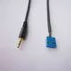 Câble auxiliaire bleu 10 broches pour BMW E46 98-06 Interface 3.5mm AUX remplacement de voiture
