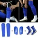 Couvre-jambes de football extensible pour adultes protège-tibias non-ald chaussettes de football